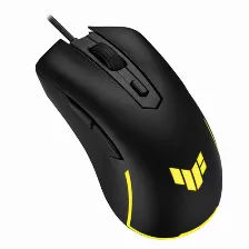 Mouse Asus Tuf Gaming M3 Gen Ii, Sensor Optico 8000 Dpi, Alambrico Usb, Proteccion Ip56, Seis Botones Programables, 59 Gramos.
